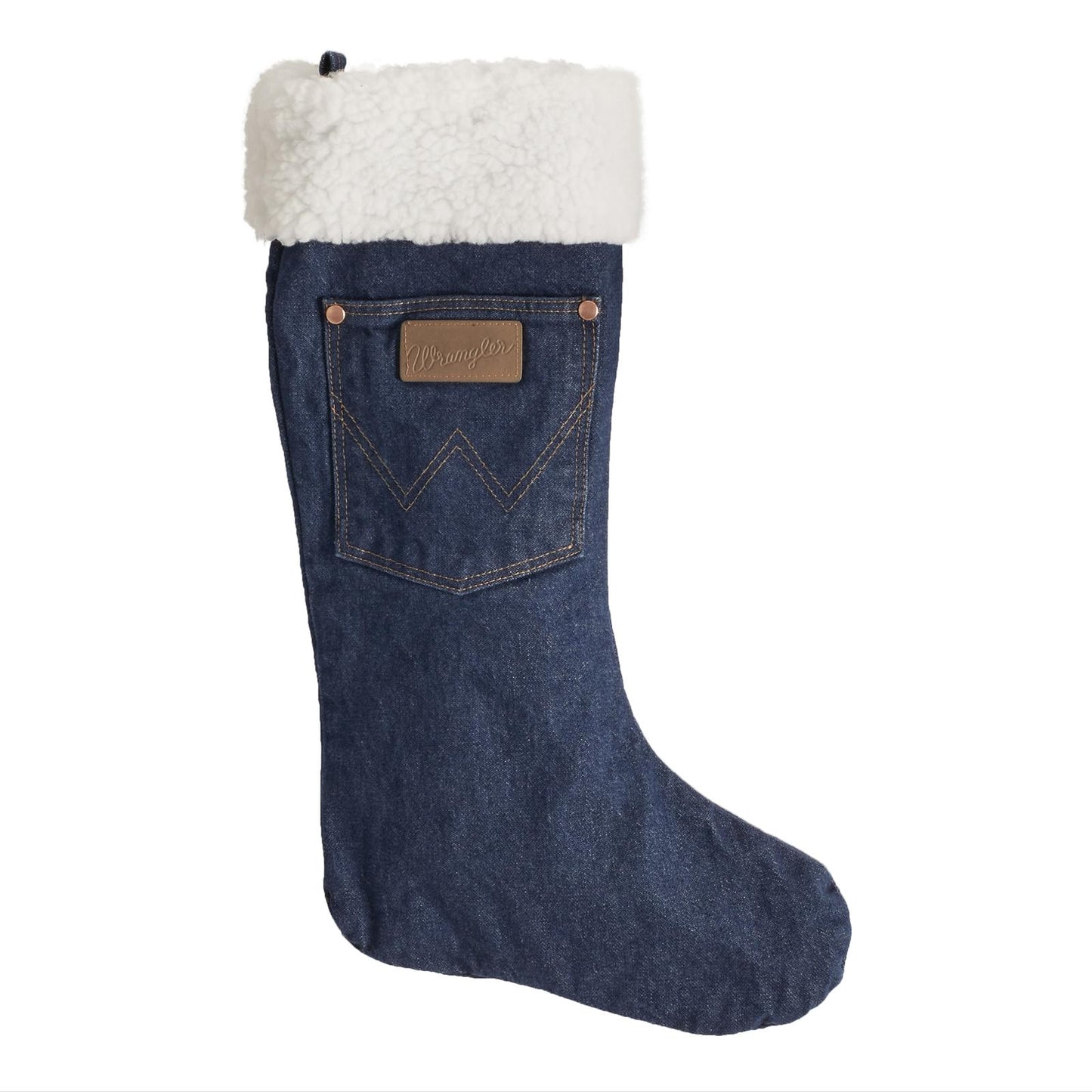 Wrangler Denim Christmas Stocking