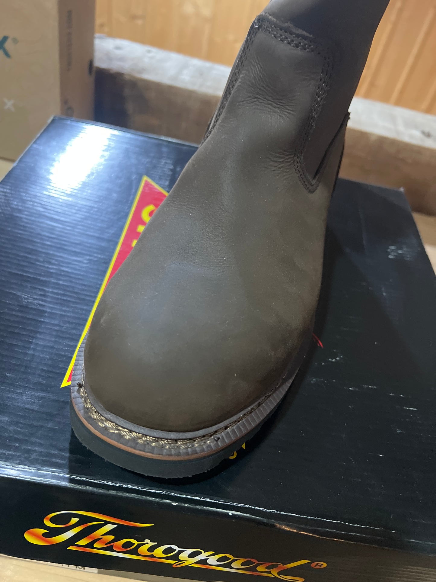 11” Wellington Safety Toe Boot