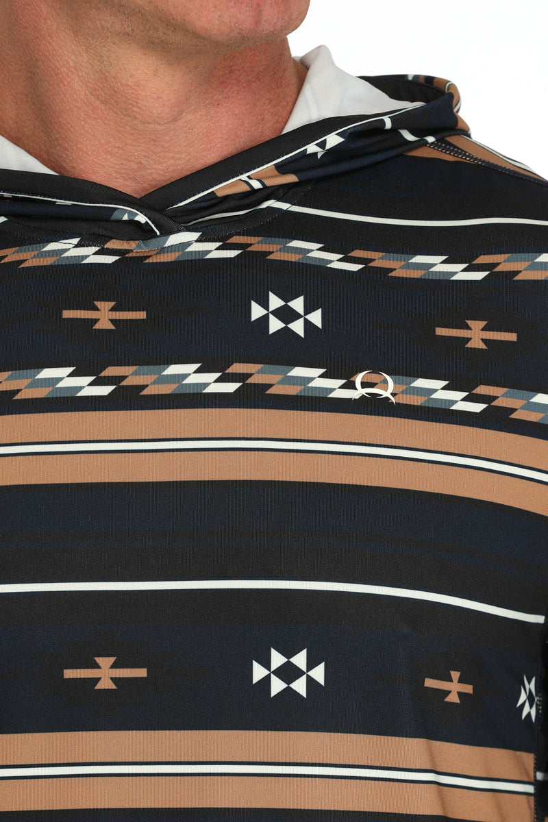 Long Sleeve Hooded Shirt