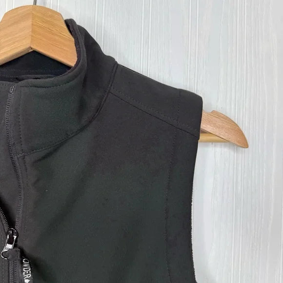 Women's Black Softshell Vest