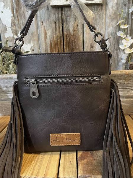 Montana West Hair-On Crossbody