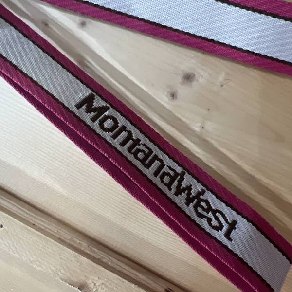 Western Fringe Stadium Clear Crossbody Bag with Detachable Pouch - Hot Pink