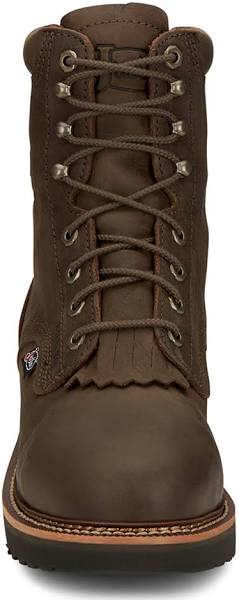 8" Lace up Steel Toe Boot