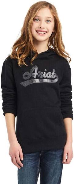 Girls REAL Glitter Logo Hoodie