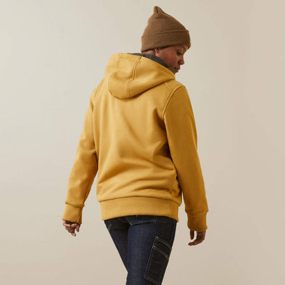 Rebar All Weather Full Zip Hooded Sweatshirt