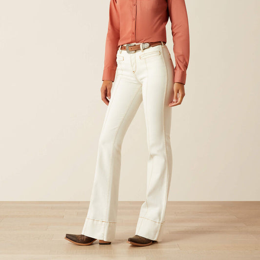 High Rise Larissa Slim Trouser