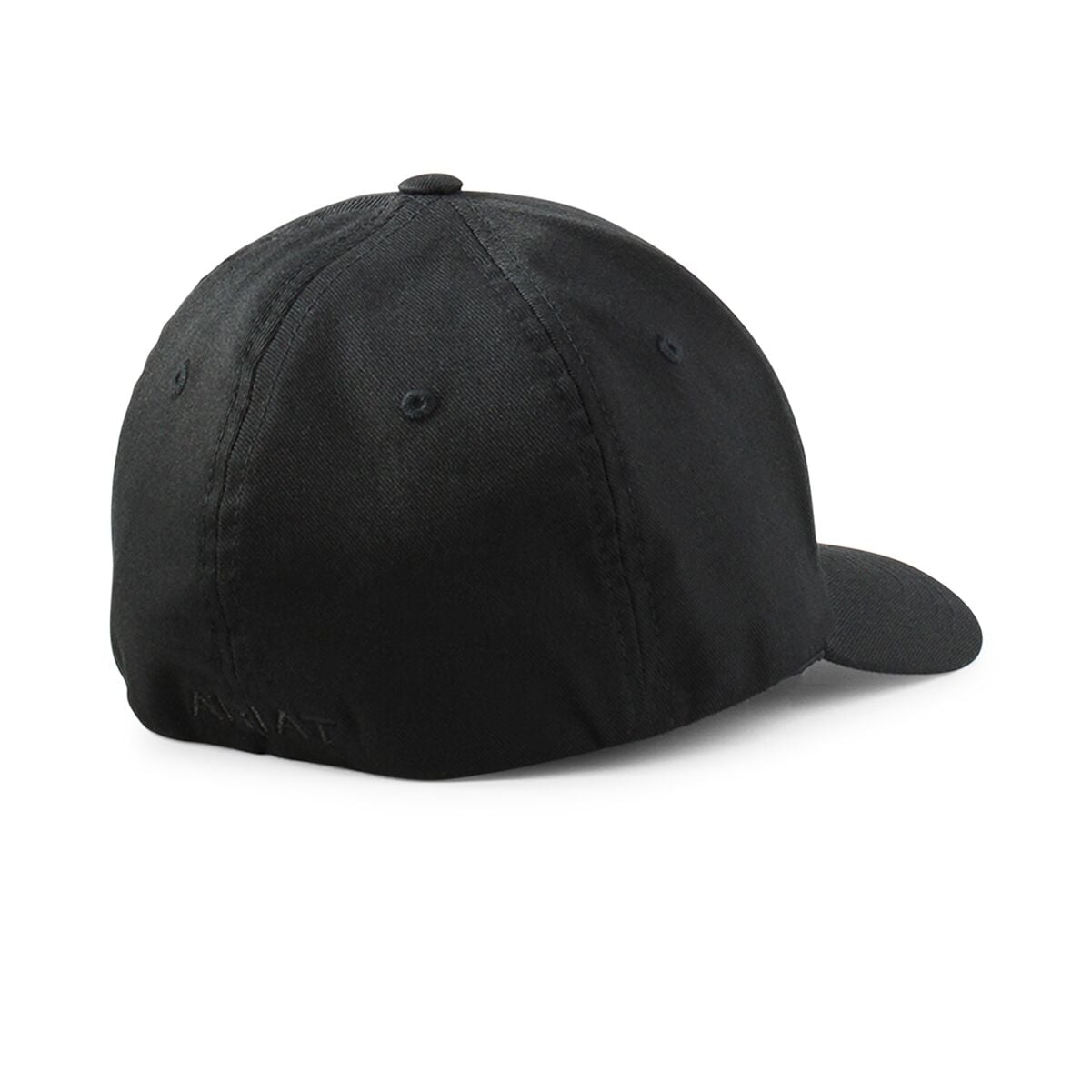 Men's shield logo FlexFit cap in black S/M