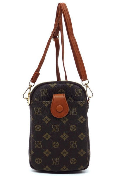 CM Monogram Mini Crossbody Bag Cell Phone Purse