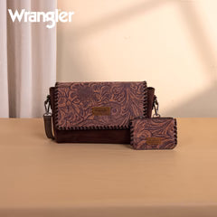 Wrangler Vintage Floral Printed Crossbody Bag