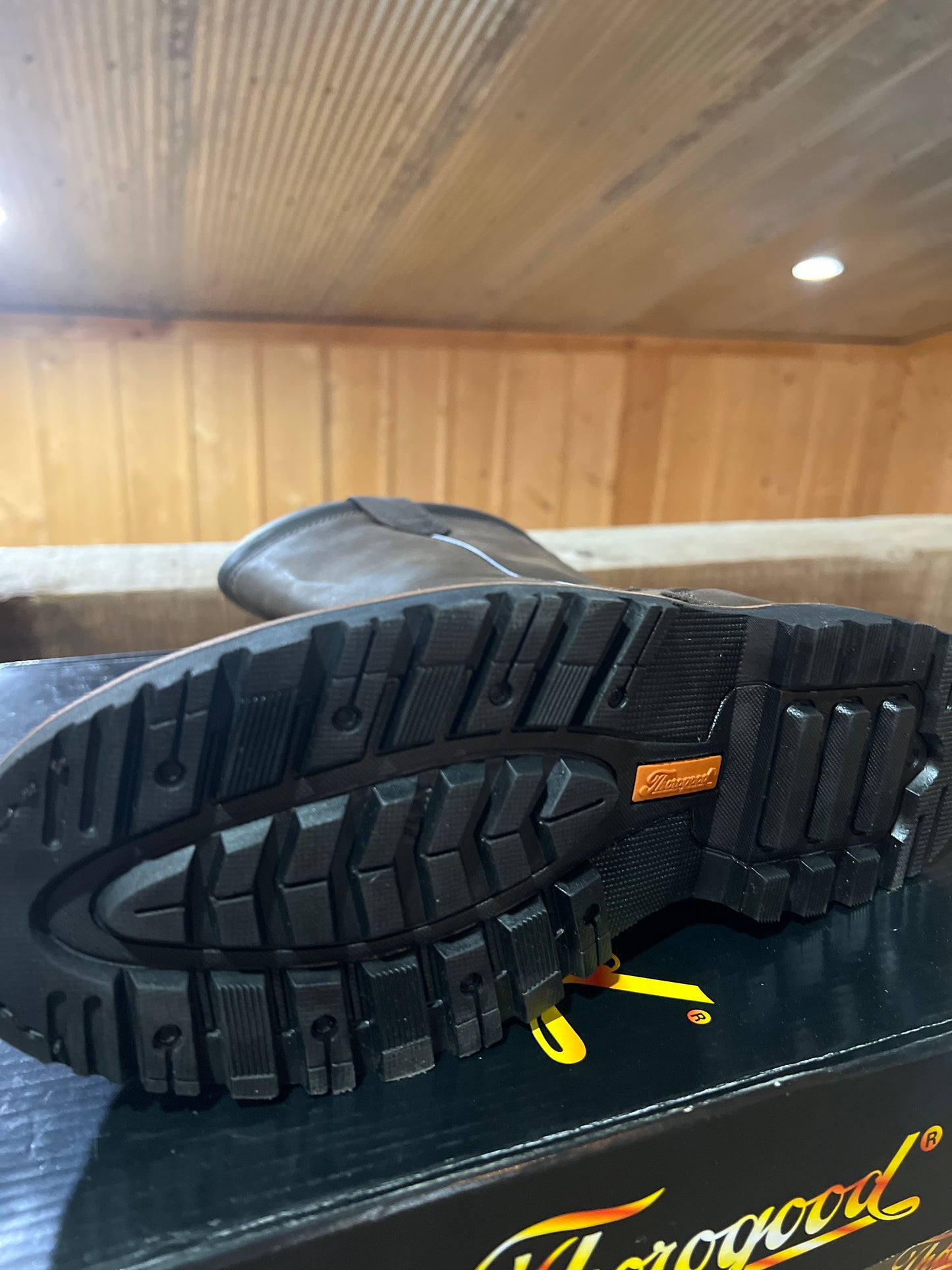 11” Wellington Safety Toe Boot