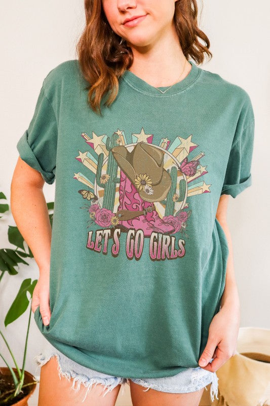 Let's Go Girls Nashville Country Music Graphic Tee