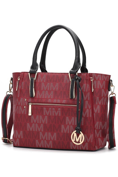 MKF Collection Siena M Signature Handbag by Mia K