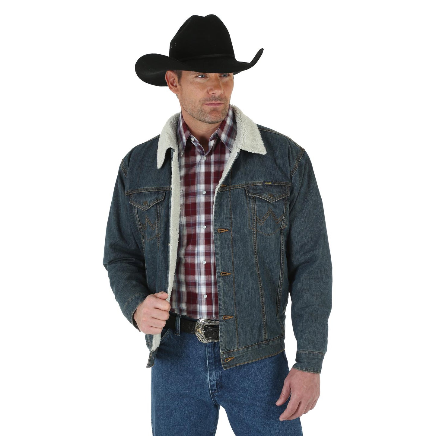 Sherpa Lined Denim Jacket