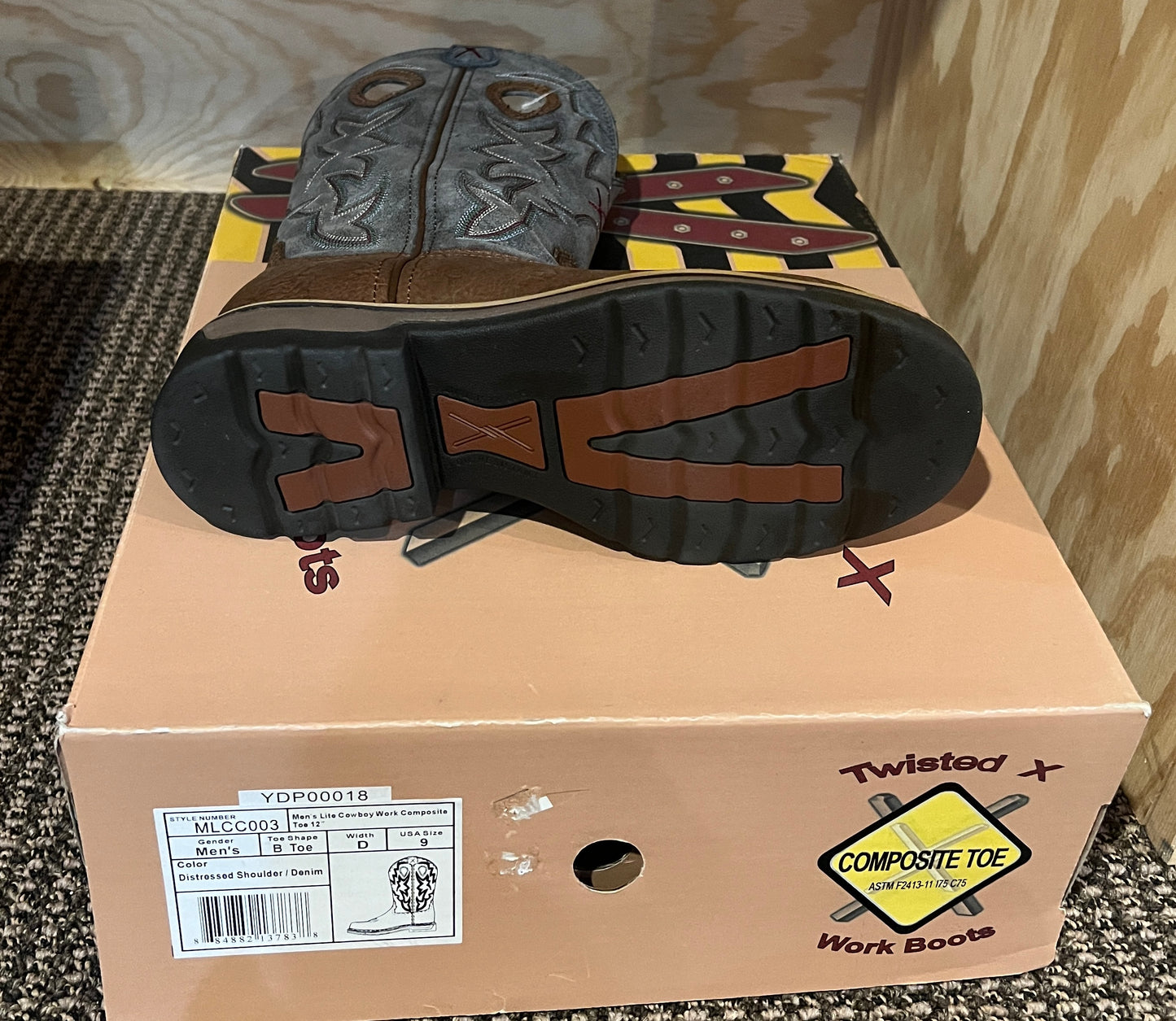 Composite Toe Western Work Boot