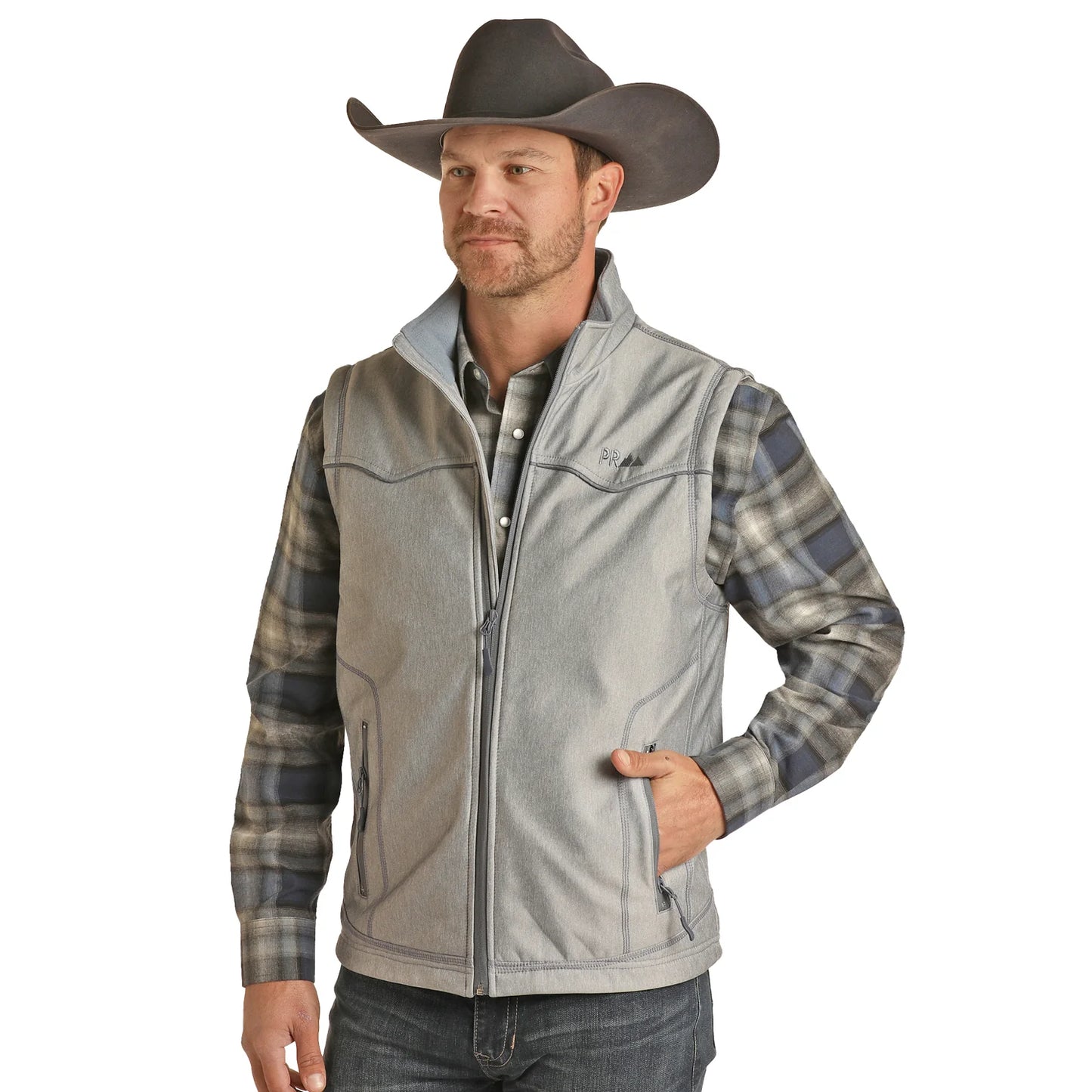 Mens Rodeo Conceal Carry Vest