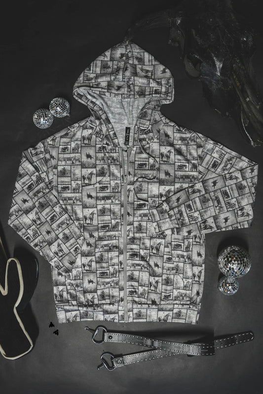 Lightweight Zip Up Hoodie