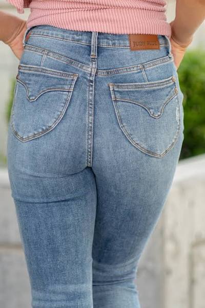 High Waist Tummy Control Skinny Jeans