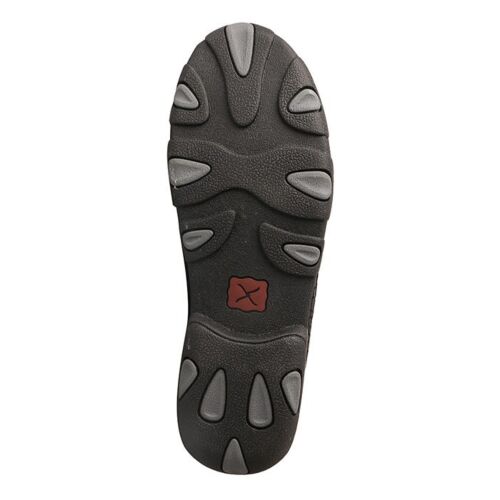 Black Fish/Grey Driving Moc