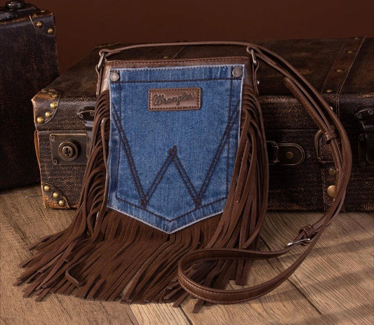 Wrangler Fringe Crossbody