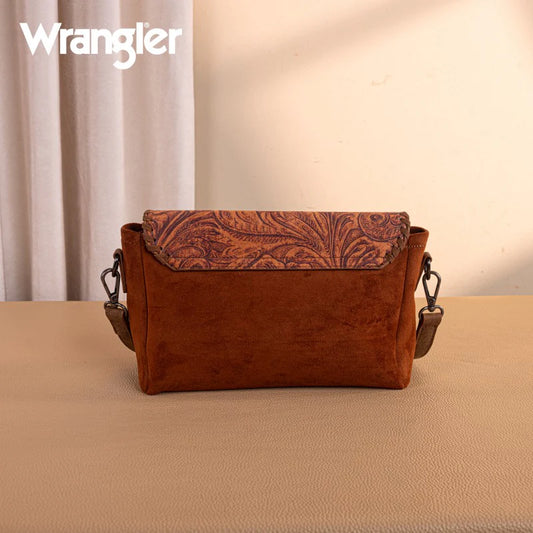 Wrangler Vintage Floral Printed Crossbody Bag
